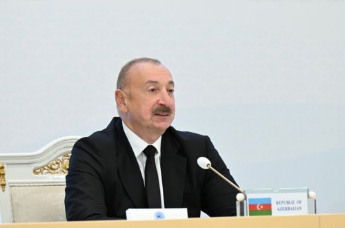 Azərbaycan Prezidenti: Bölgəmizdə yeni əməkdaşlıq formatı yaradılır