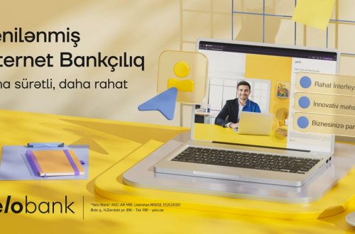 İlk dəfə: reysqabağı yoxlama ödənişləri Yelo Bank-da!