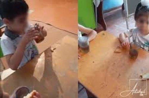 Uşaqlara quru çörək və su verən bağça müdiri işdən çıxarıldı