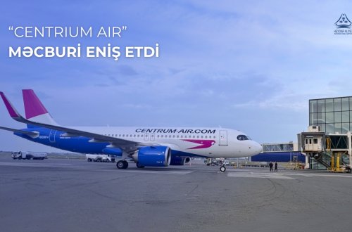 İstanbuldan Səmərqəndə uçan təyyarə Bakıda məcburi eniş edib