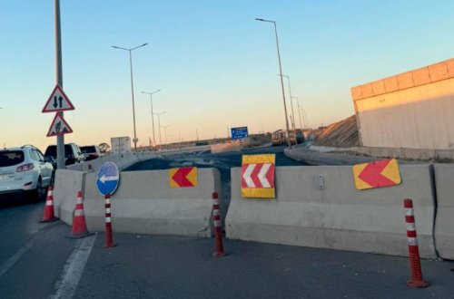 Saleh Məmmədovun 10 ay əvvəl açdığı yol dağıldı, təmirə bağlandı: SƏBƏB NƏDİR?