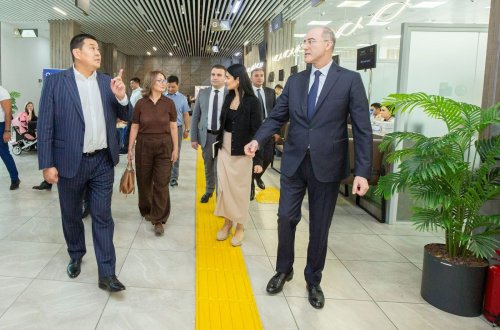 Qırğız nümayəndə heyəti “ASAN xidmət”də