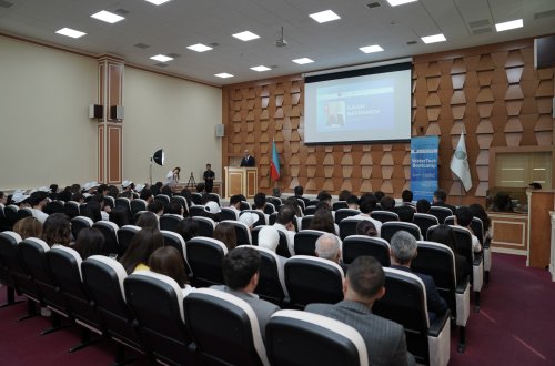 Azərbaycan Dövlət Su Ehtiyatları Agentliyinin Təlim və İnnovasiyalar Mərkəzində “WaterTech Bootcamp”ın açılış mərasimi keçirilib