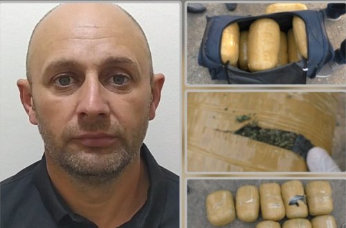 Bakıya külli miqdarda narkotik vasitə gətirmək istəyən şəxs tutuldu