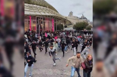 Parisdə pulsuz toyuq izdihamı