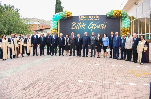 Mingəçevir Dövlət Universitetində Bilik Günü təntənəli şəkildə qeyd olunub