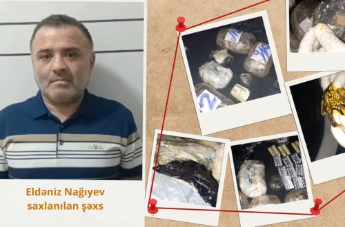 Narkokuryer həbs olundu
