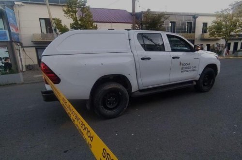 Gürcüstanda “SOCAR”a məxsus avtomobil atəşə tutuldu - Bir nəfər saxlanıldı