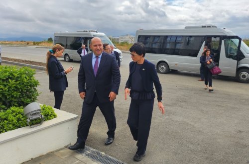 Avropa İttifaqının Genişlənmə üzrə komissarı Marta Kosun Ağdam şəhərinə səfəri başlayıb