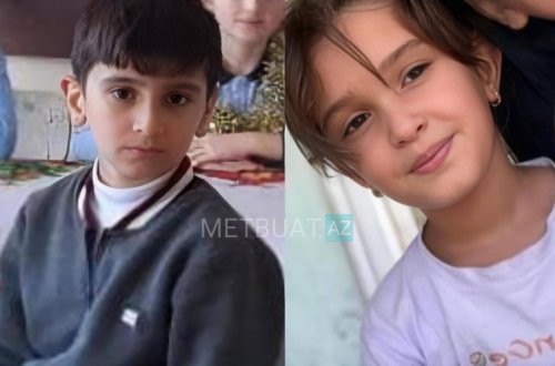 Məktəb yolunda maşın vuran bacı-qardaşın FOTOSU