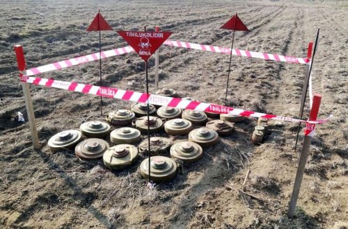 Azad edilmiş ərazilərdə daha 109 mina aşkarlanıb - RƏSMİ