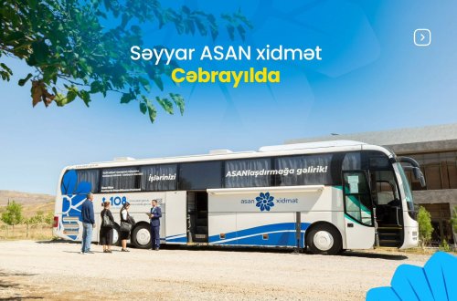 Səyyar ASAN xidmət Cəbrayılda
