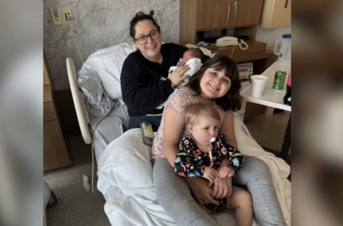 Hamilə olduğunu doğuş zamanı öyrəndi - FOTO