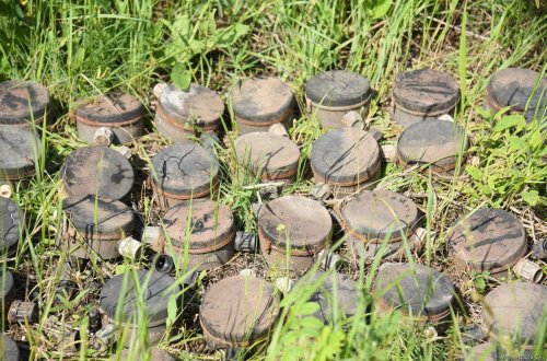 Qadın minatəmizləyənlərin nə qədər mina və sursat aşkarladığı açıqlanıb