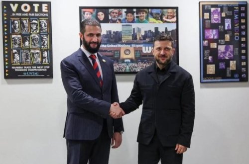 Zelenski və Şara ABŞ-də görüşdü