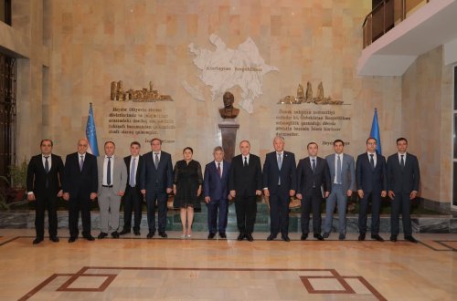 Baş prokuror Özbəkistanda səfərdədir