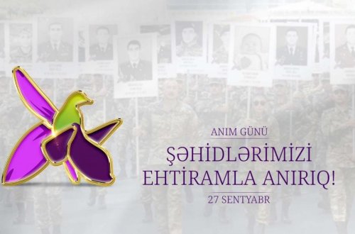 Azərbaycanda Anım Günüdür