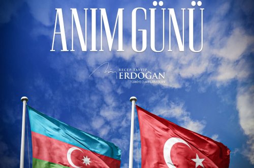Rəcəb Tayyib Ərdoğan 27 sentyabr - Anım Günü ilə bağlı paylaşım edib