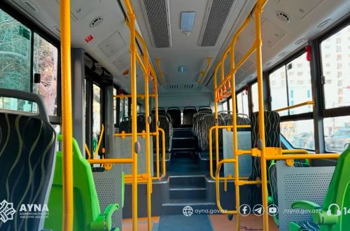 Gediş haqqı yalnız bu avtobuslarda 60 qəpik olacaq