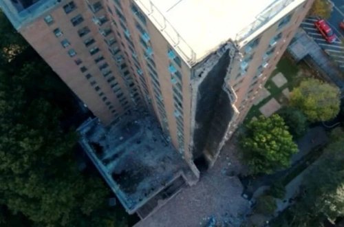 Nyu Yorkda 17 mərtəbəli bina qismən çöküb