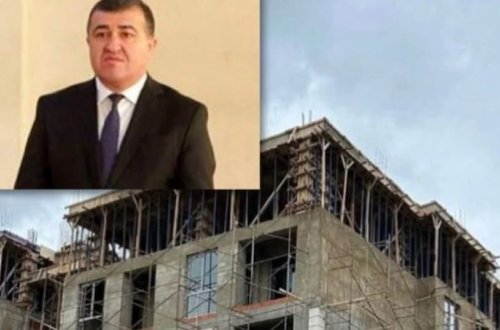 Dördmərtəbəli binanın 7-ci mərtəbəsi: Xətainin icra başçısının icazə verdiyi qanunsuz tikili - FOTO