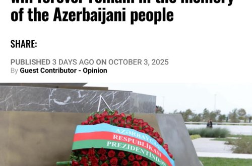 Deputatın EU Reporter–da məqaləsi dərc edilib