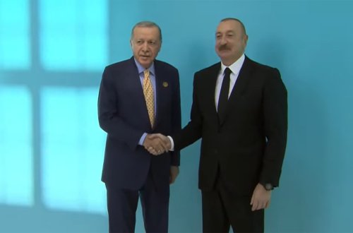 Prezident Qəbələdə qonaqları qarşılayır - Canlı