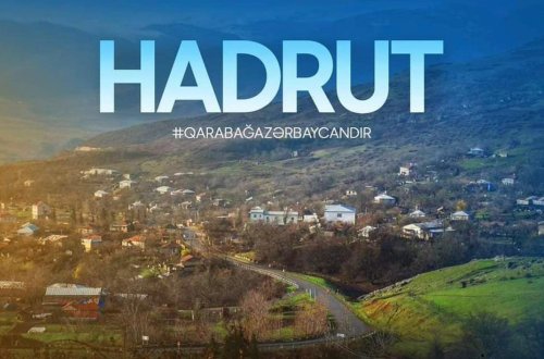 Hadrutun işğaldan azad olunmasından 5 il ötür