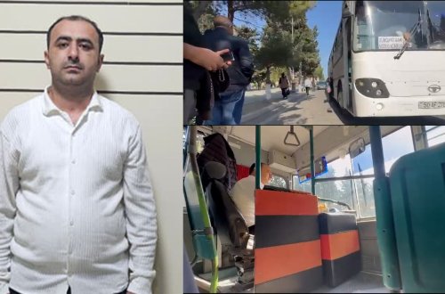 Sumqayıtda narkotik vasitənin təsiri altında sərnişin avtobusu idarə edən sürücü həbs olunub