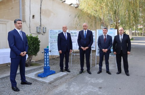 ADSEA tərəfindən daha bir kənd içməli su ilə təmin olunub