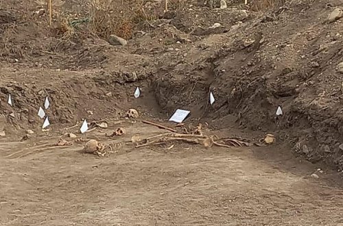 Ağdamda skelet qalıqları tapıldı