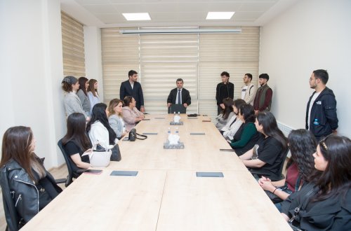 Tələbələr Pirşağı Tullantı Sutəmizləyici Qurğular Kompleksində oldular