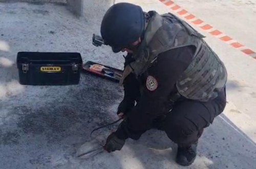 Bakıda hərbi sursat tapıldı - FOTO