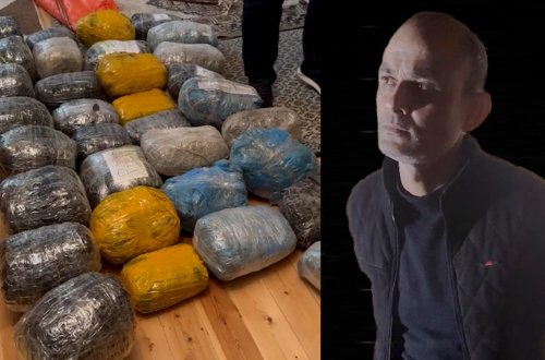 Narkotacir 47 kq marixuana ilə saxlanıldı