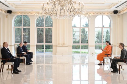 Prezident Niderlandın Azərbaycandakı səfirinin etimadnaməsini qəbul edib -FOTO