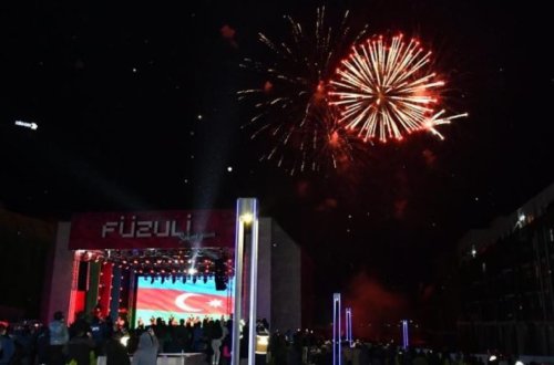Füzuli Şəhəri Günü münasibətilə atəşfəşanlıq olacaq