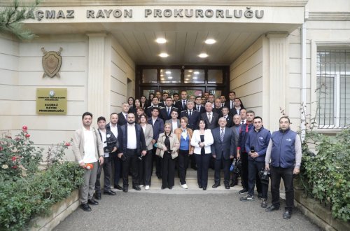 Xaçmaz Rayon Prokurorluğunda “Açıq Qapı” Günü Keçirilib