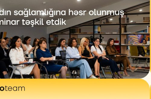 Yelo Bank-da qadın əməkdaşların sağlamlığına həsr olunmuş tədbir keçirildi