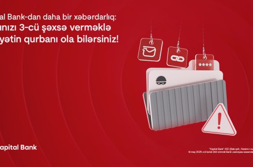 Kartınızı heç kimə verməyin: pulunuzu itirə, cinayətin qurbanı ola bilərsiniz