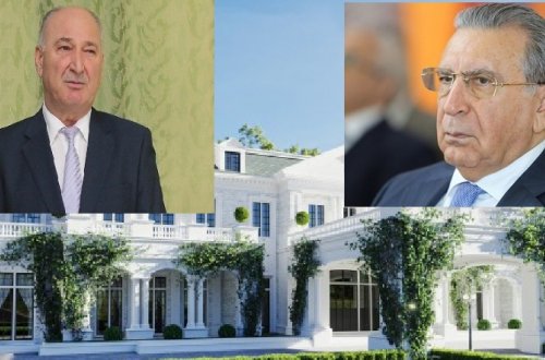 Mənsur Məmmədov Göyçayın Üngütlü kəndində Ramiz Mehdiyev üçün tikdridiyi malikanə-Fotofakt