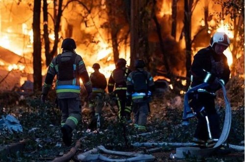 Ukraynada meşə yanğınları