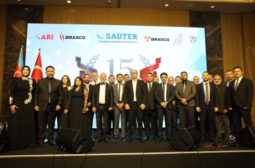 Bakıda “SBC Otomasyon Sistemləri Sənaye və Ticarət A.Ş” -in Azərbaycan filyalının 15 illik yubileyi təntənəli şəkildə qeyd olunub