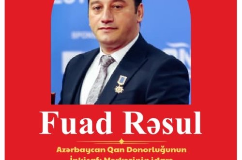 Fuad Rəsul “Fəxri Məzun” adına layiq görüldü