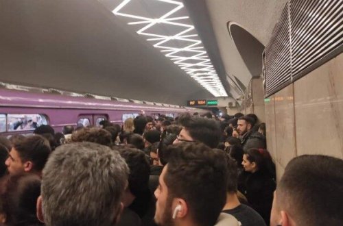 Bakı metrosunda dava: 4 nəfər saxlanıldı