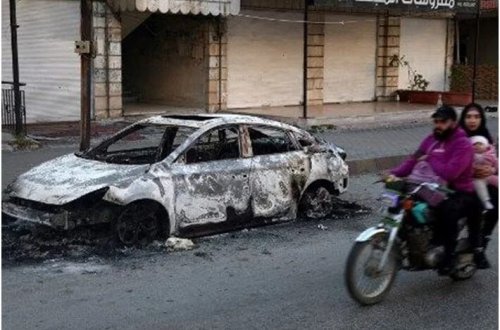 Suriyada polis məntəqəsi yaxınlığında əl qumbarası partlayıb