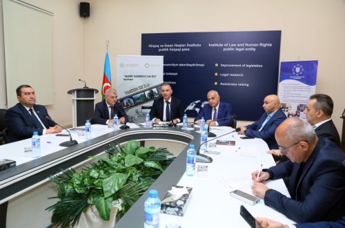 “Tarixin izi ilə” filminin təqdimatı keçrilib - FOTOLAR / VİDEO