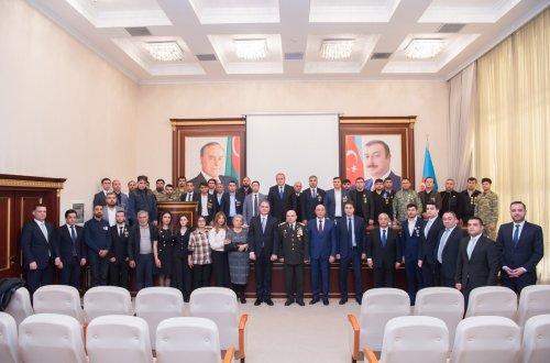 Azərbaycan Dövlət Su Ehtiyatları Agentliyində (ADSEA) 8 Noyabr – Zəfər Günü münasibətilə tədbir keçirilib