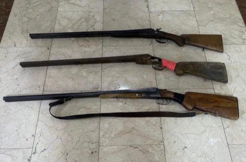 Polis qanunsuz saxlanılan silah-sursat aşkarladı