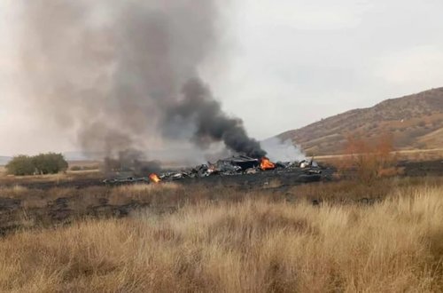 Türkiyəli nümayəndələr hərbi təyyarənin qəzaya uğradığı ərazidə araşdırmalara başladılar