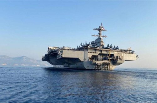 ABŞ təyyarədaşıyan gəmisi Venesuelada